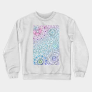 Rainbow mandala Crewneck Sweatshirt